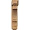 Ekena Millwork Balboa Craftsman Rough Sawn Bracket w/ Offset Brace, Western Red Cedar, 8"W x 32"D x 38"H BKT0806X32X38BOA04RWR - alternate 3